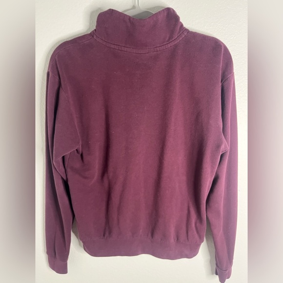 PINK Women’s Victoria's Secret Maroon Women's 1/4 Zip - Picture 3 of 3